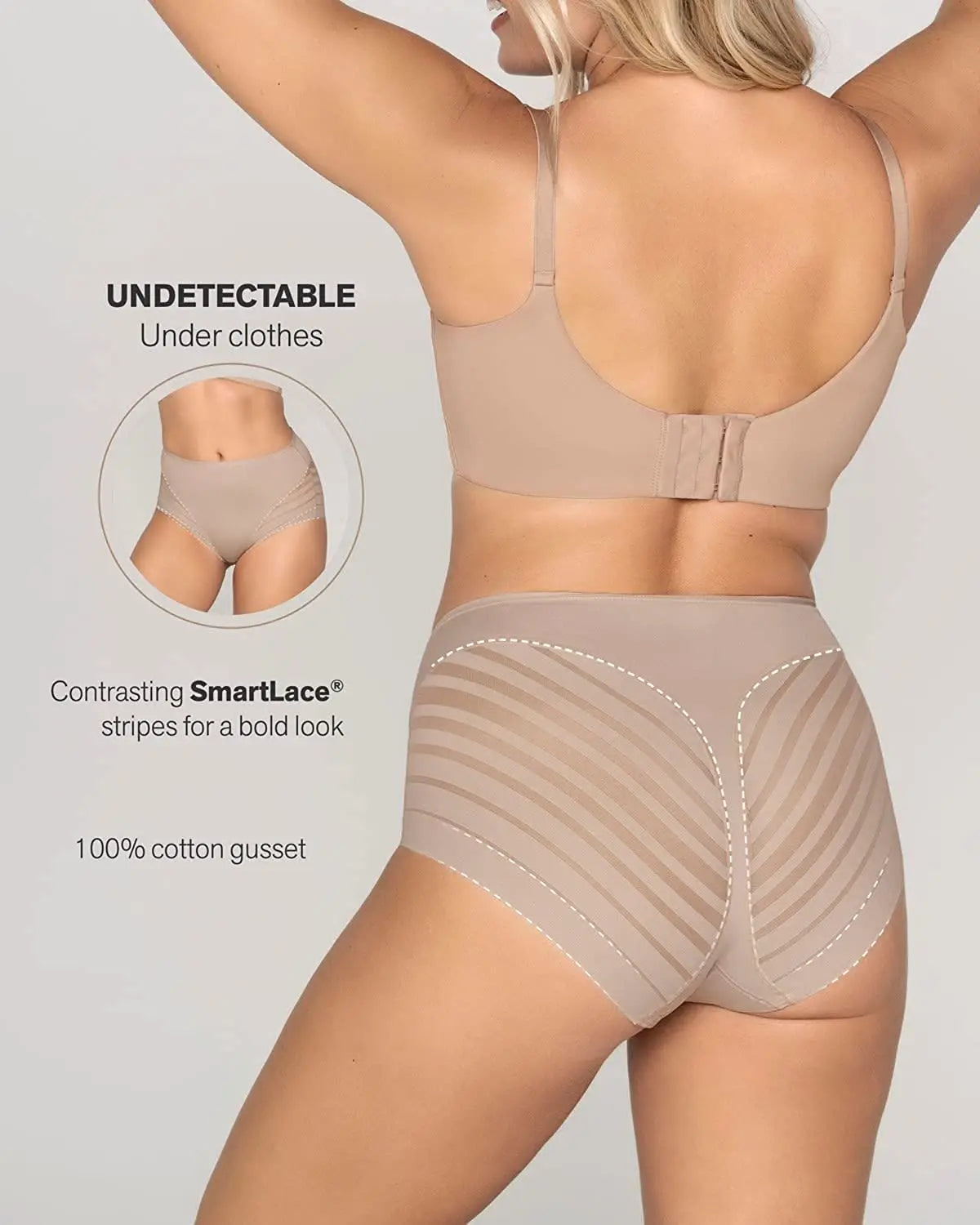 Moldeador Invisible – Controla Abdomen y Realza Glúteos Todo el Día (PACK 5 Unidades)
