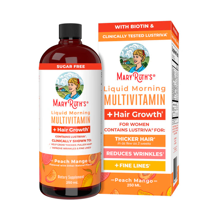 MARY RUTH´S - Multivitamínico líquido + Crecimiento del cabello