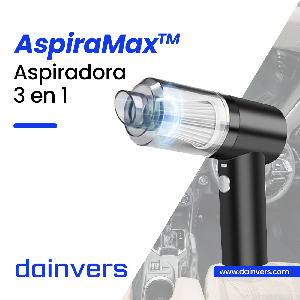 ASPIRAMAX™ - Aspiradora Multifuncional Portátil 3 en 1